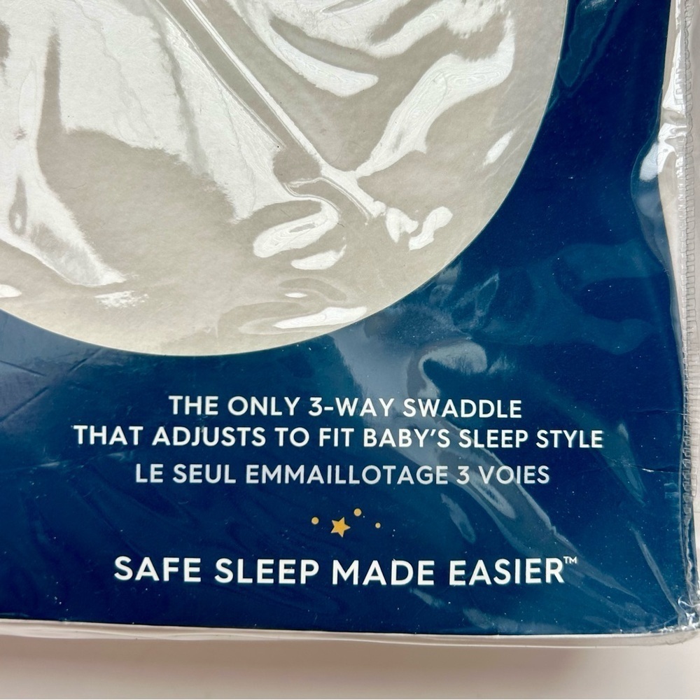 Halo SleepSack Swaddle Micro-Fleece TOG 3.0 Cream White Small 3-6 Months NWT - Picture 8 of 15